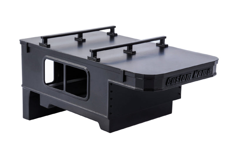 Customizable 3D-Printed Truck Camper Shell for TRX-4M K10 High Trail (TYPE B)
