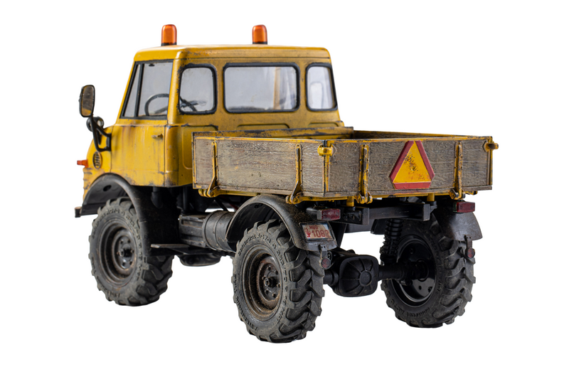 ROCHOBBY 1/18 Mogrich Yellow Rusted Mod RTR RC Truck