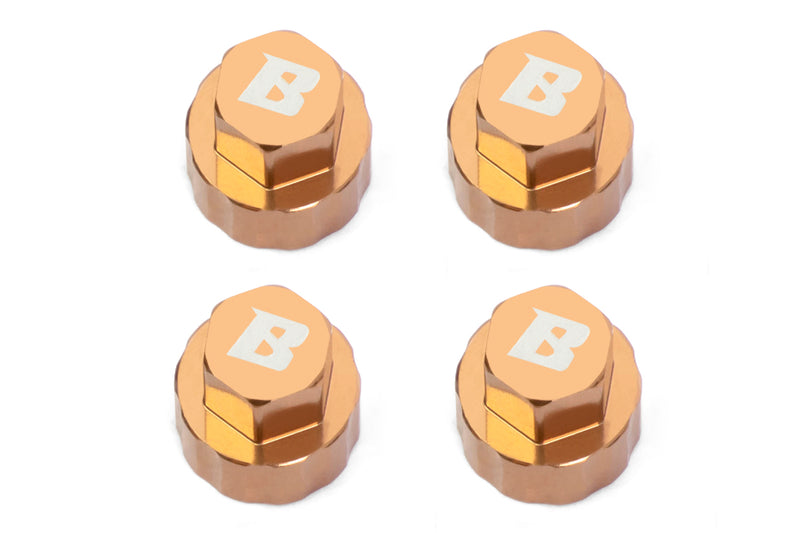 BATRAZZI M3 Aluminum Wheel Hub Covers for FCX18 & FCX24 (4pcs)