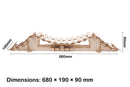 Seckilling Wooden Crawler Obstacle Course Set