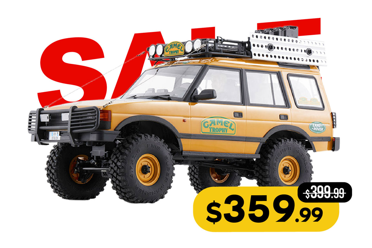 FMS 1/10 FCX10 Land Rover Camel Trophy Edition RS