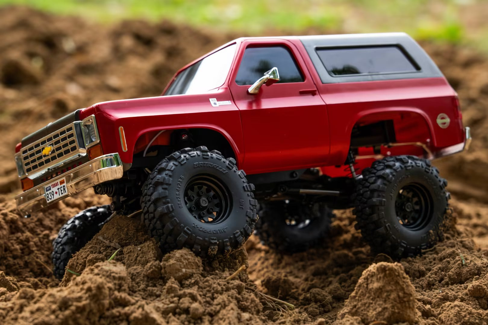 FairRC 1/24 FCX24S Brushless K5 Mods RTR Way Cool Red / Blue (Flash Sale: 50 Units Only)