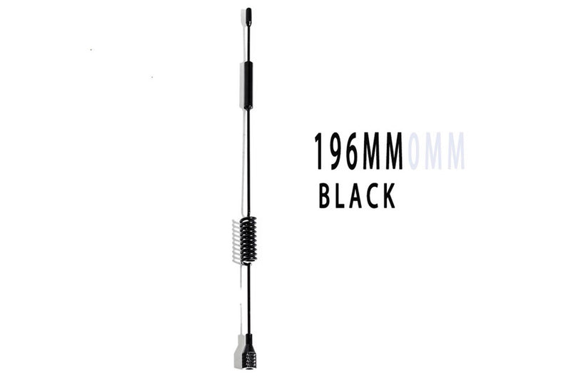 Metal Antenna with National Flag Simulation Decoration Accessories for 1/10 RC Crawler