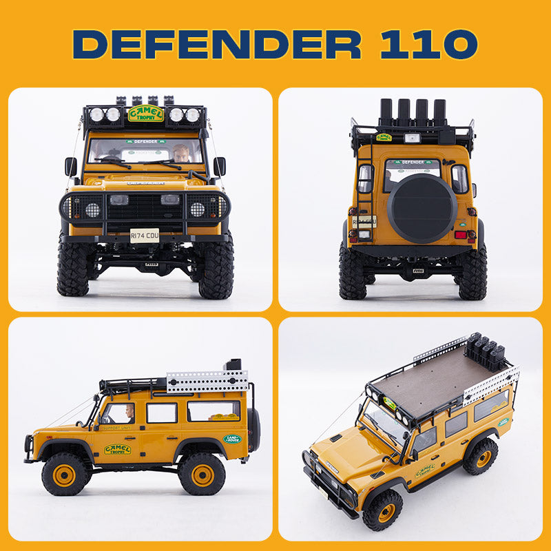 FMS 1/10 FCX10 Land Rover Camel Trophy Edition RS