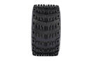 Tire and Plastic Wheel Sets for 1/10 Monster Trucks (2PCS)