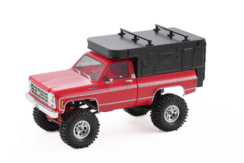 Customizable 3D-Printed Truck Camper Shell for TRX-4M K10 High Trail (TYPE B)