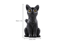 Mini Simulation Black Cat Decoration