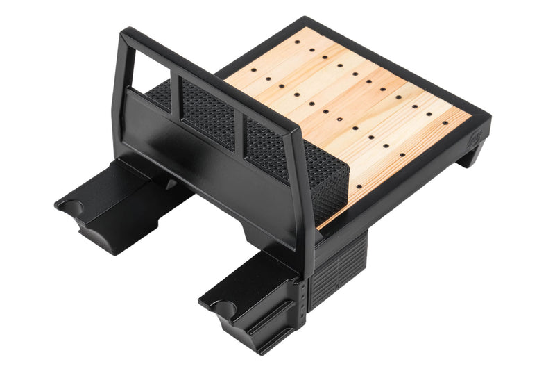 FairRC 3D-Printed Handcrafted Wooden Flatbed for FCX24 Unimog