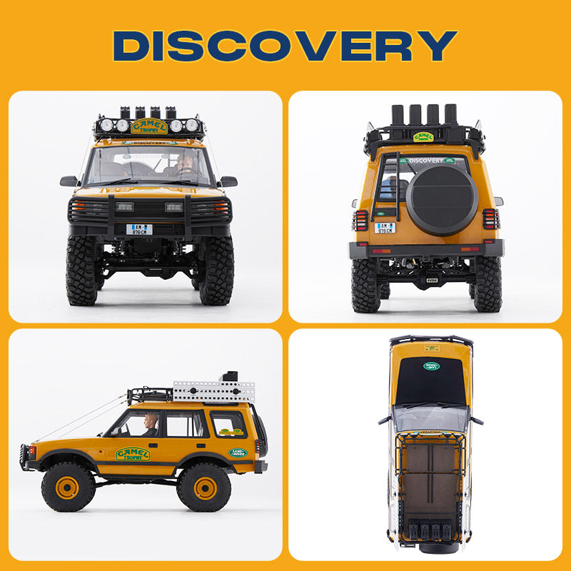 FMS 1/10 FCX10 Land Rover Camel Trophy Edition RS