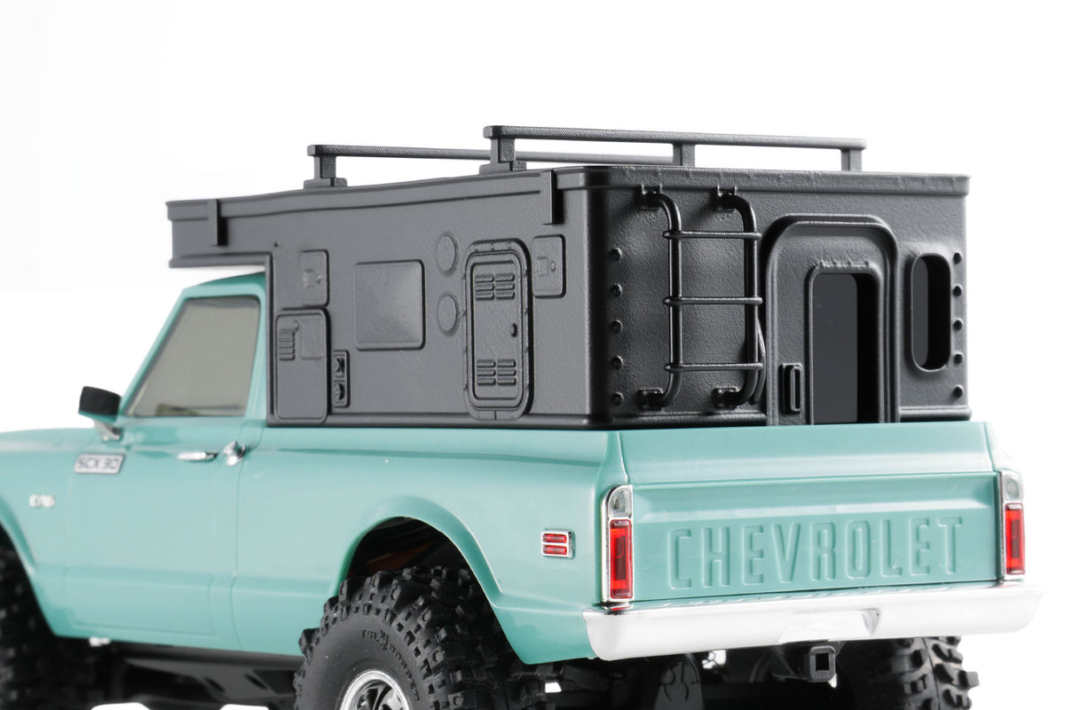 FairRC 3D-Printed Truck Camper Shell for SCX30 K10 (TYPE A)