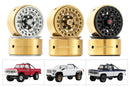 BATRAZZI Aluminum 1.0" Arachna Beadlock Wheels (4pcs)
