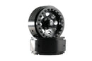 BATRAZZI 1.9" Aluminum D-Hole Beadlock Wheels Black (2pcs)