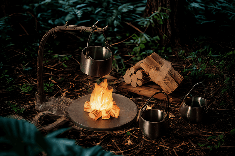 Simulation Miniature Hanging Stove Set