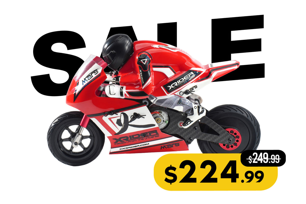 X-Rider Mars 1/8 Motorcycle Brushed RTR