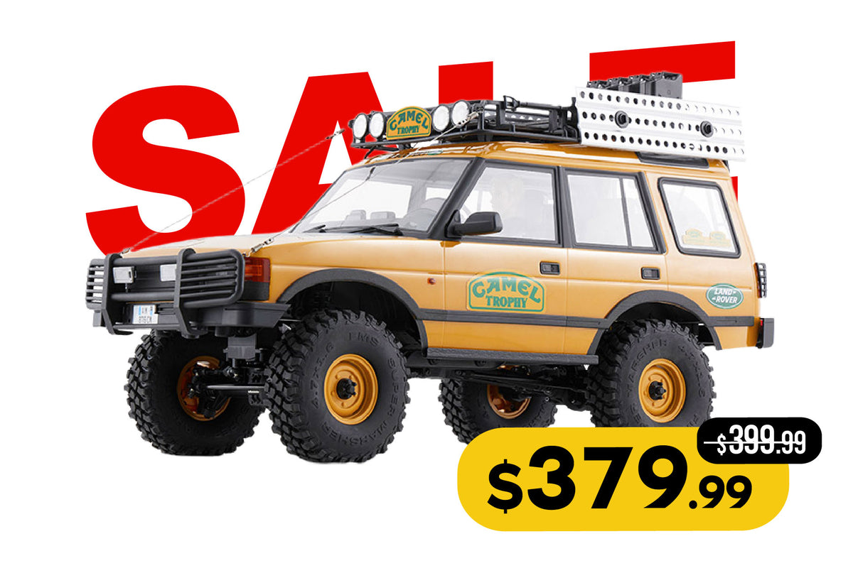 FMS 1/10 FCX10 Land Rover Camel Trophy Edition RS