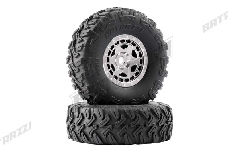 BATRAZZI Aluminum 0.8” Sheriff Beadlock Wheels (4pcs)