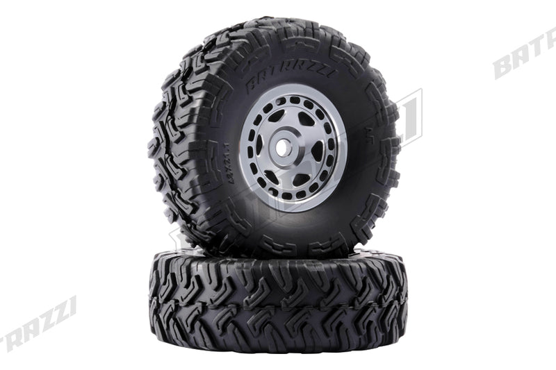 BATRAZZI Aluminum 0.8” Sheriff Beadlock Wheels (4pcs)