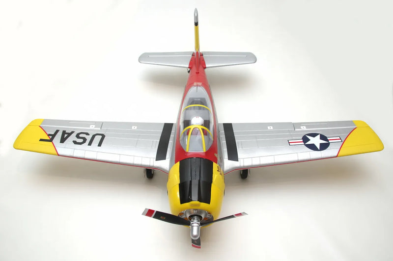 Banana Hobby. 7 CH BlitzRCWorks Navy 1100mm T-28 Trojan V2 RC Warbird Airplane PNP