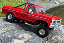 Wheel & Tire Combo for FCX18 II F-100 (Red Color) RC Car