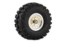 Wheel & Tire Combo for FCX18 II F-100 (Red Color) RC Car