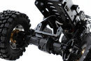 BATRAZZI Aluminum Steering Servo Mount for FMS FCX18 II (Black/Silver)