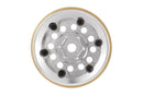BATRAZZI Aluminum 1.0” Revolver Beadlock Wheels 4pcs (Silver / Black / Silver & Gold)