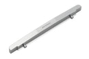 BATRAZZI Aluminum Front & Rear Cowboy Bumper Set for FMS FCX18 II Ford F-100 (Silver / Black)