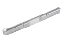 BATRAZZI Aluminum Front & Rear Cowboy Bumper Set for FMS FCX18 II Ford F-100 (Silver / Black)