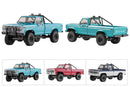 BATRAZZI Aluminum Front & Rear Cowboy Bumper Set for FMS FCX18 II Ford F-100 (Silver / Black)