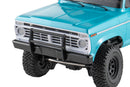 BATRAZZI Aluminum Front & Rear Cowboy Bumper Set for FMS FCX18 II Ford F-100 (Silver / Black)