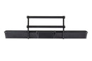 BATRAZZI Aluminum Front & Rear Cowboy Bumper Set for FMS FCX18 II Ford F-100 (Silver / Black)