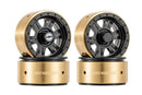 BATRAZZI Aluminum 1.2” Rogue Beadlock Wheels 4pcs (Solid Black)