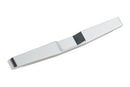 BATRAZZI Aluminum Front & Rear Cowboy Bumper Set for FMS FCX18 II Ford F-100 (Silver / Black)