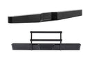 BATRAZZI Aluminum Front & Rear Cowboy Bumper Set for FMS FCX18 II Ford F-100 (Silver / Black)