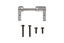 BATRAZZI Aluminum Steering Servo Mount for FMS FCX18 II (Black/Silver)