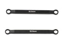 BATRAZZI Aluminum Upper Lower Chassis Link Set for SCX30 (Black)