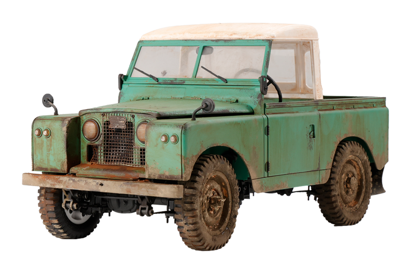 FairRC 1/12 Land Rover Green Rusted Mod RTR