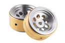 BATRAZZI Aluminum 0.7" Orbital Beadlock Wheels for Axial SCX30 (4pcs)