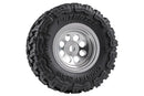 BATRAZZI Aluminum 0.7" Orbital Beadlock Wheels for Axial SCX30 (4pcs)