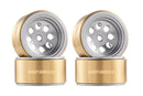 BATRAZZI Aluminum 0.7" Orbital Beadlock Wheels for Axial SCX30 (4pcs)