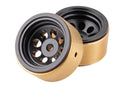 BATRAZZI Aluminum 0.7" Orbital Beadlock Wheels for Axial SCX30 (4pcs)