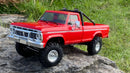 Wheel & Tire Combo for FCX18 II F-100 (Red Color) RC Car