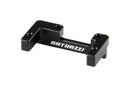 BATRAZZI Aluminum Steering Servo Mount for FMS FCX18 II (Black/Silver)