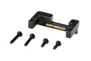 BATRAZZI Brass Steering Servo Mount for FMS FCX18 II (Black/Gold)