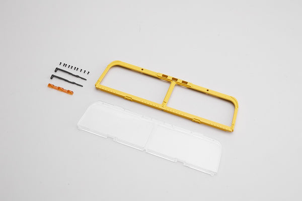 1/12 Hummer Front Window Frame (Yellow)