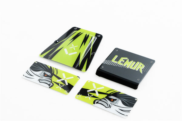 FCX24 Lemur Car Body Shell Green