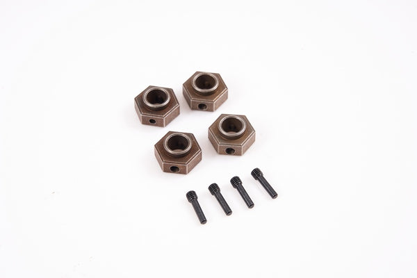 FCX10 17mm HEX SET WITH SET SCREW PINS