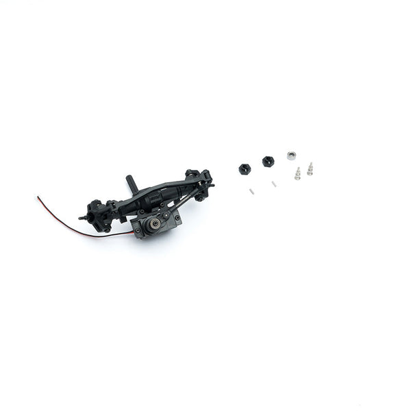 FCX24M front axle assembly with installation screws and nuts