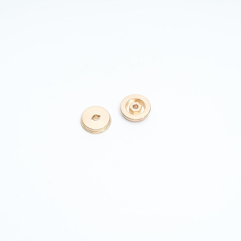 Upgrade Parts - FCX24M Brass Wheel Counterweight(2pcs)