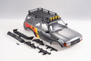 FCX10 TOYOTA LC80 CAR BODY ASSEMBLY PAINTED (GRAY)